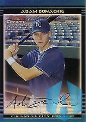 2002 Bowman Chrome Draft Refractors #47 Adam Donachie 087/300